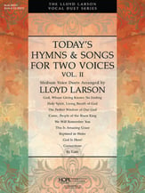 Today's Hymns and Songs for Two Voices Vocal Solo & Collections sheet music cover